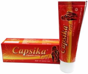 Capsika - Capsaicin (Capsaïcine) Gel 100g