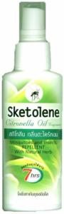 Spray anti moustique tropical - Sketolene Eucalyptus (70ml)